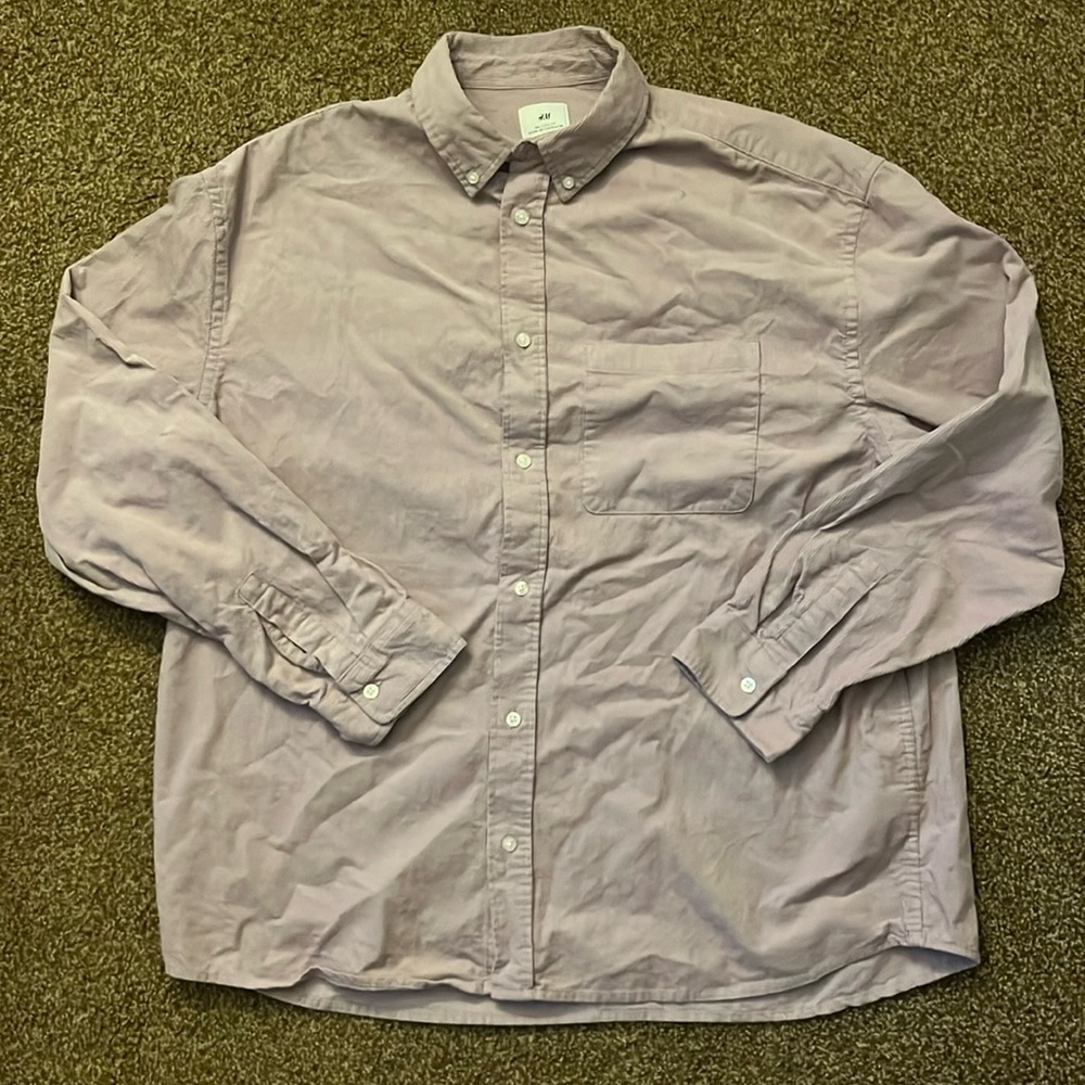 H&M Corduroy Button Up